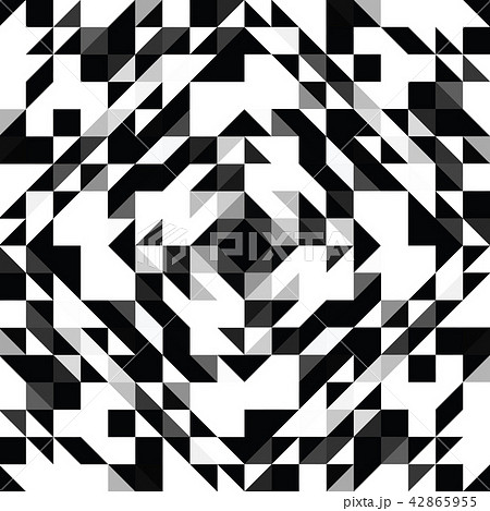 Triangle geometric shapes pattern. 42865955