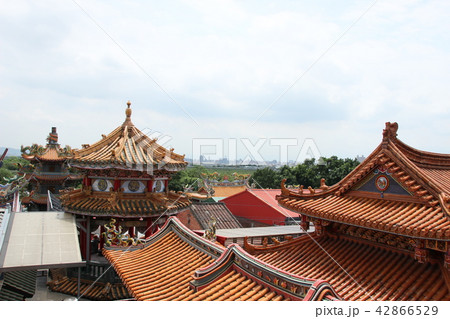 台湾　関渡宮風景 42866529