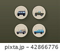Desert car ,Off Road car set and cactus background 42866776