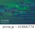 Green and bule sci-fi abstract technology backgrou 42866778