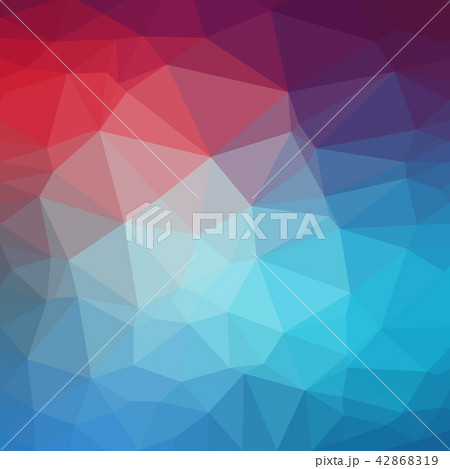 Abstract polygon geometric background. 42868319