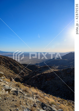 モンテズーマ・バレーから見下ろす、アンザ・ボレゴ州立公園の絶景 モンテズーマ・バレーから見下ろす、アンザ・ボレゴ州立公園の絶景 42870536