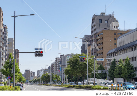 京都　堀川御池　標識　案内 42872360