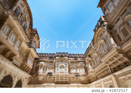 Mehrangarh fort at Jodhpur, Rajasthan, India. 42872527