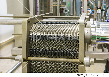 metallic plate in heat exchange machine  42873230
