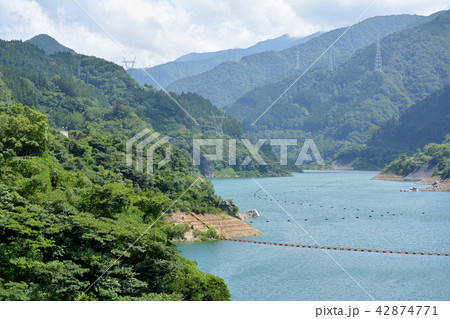 浦山ダムからの景色 浦山ダムからの景色 42874771