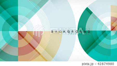 Vector circle abstract background 42874980