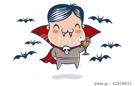 Vampire in kawaii style 42876635