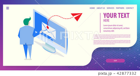 Data connection isometric technology 42877332