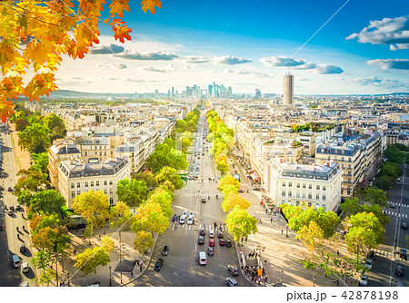 skyline of Paris, France 42878198