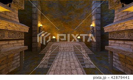 古代遺跡のイラスト素材