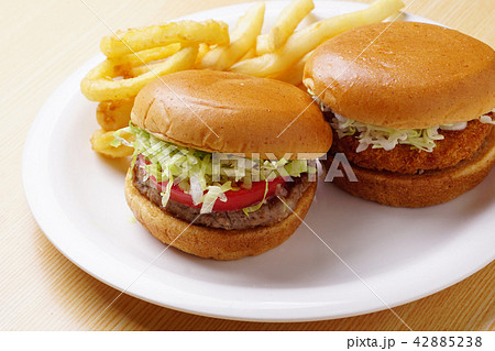 ハンバーガー ハンバーガー 42885238