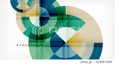 Vector circle abstract background Vector circle abstract background 42887680