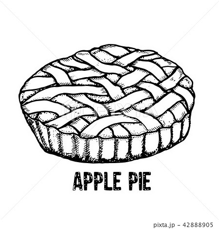 Home Made Apple Pie のイラスト素材 45