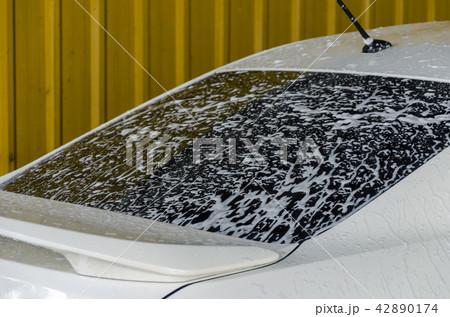Car wash foam Car wash foam 42890174