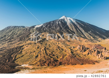 volcano El Teide in Tenerife, Spain volcano El Teide in Tenerife, Spain 42892761