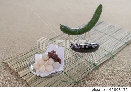 精霊馬　お供え団子　フルーツ盛 精霊馬 お供え団子 フルーツ盛