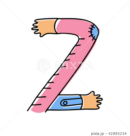 crazy hands alphabet, hand drawn letter Z crazy hands alphabet, hand drawn letter Z 42893234