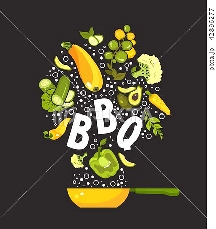set of fresh vegetables 42896277