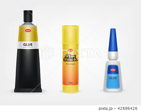 Super and moment glue tubes realistic  42896426