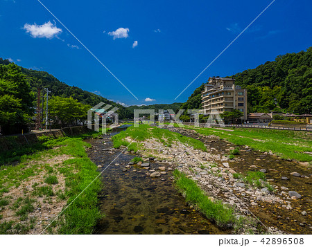 日本遺産認定の三朝温泉 42896508