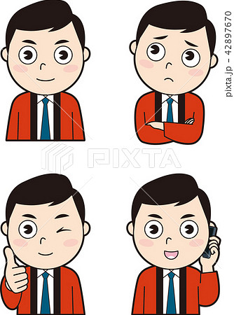 男性はっぴ店員5 男性はっぴ店員5 42897670