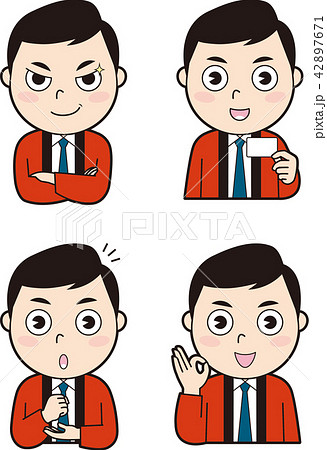 男性はっぴ店員6 男性はっぴ店員6 42897671
