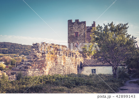 Ancient Genoese fortress in Feodosia, Crimea 42899143
