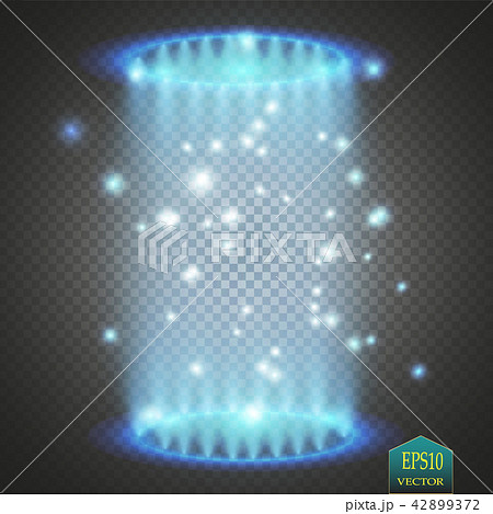 Magic fantasy portal. Futuristic teleport. 42899372