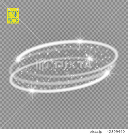 Vector silver light discs hazy effect.  42899440