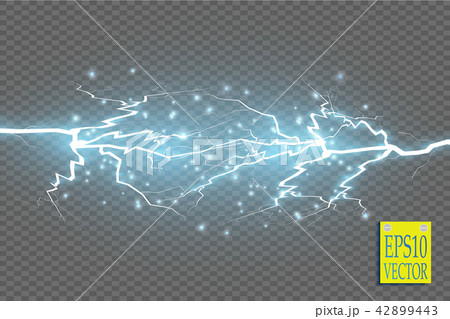 Blue abstract energy shock explosion special light 42899443