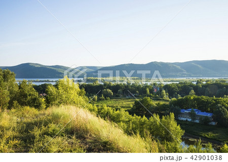 Tsarev kurgan. Attraction of the Samara region. On a Sunny summer day 42901038