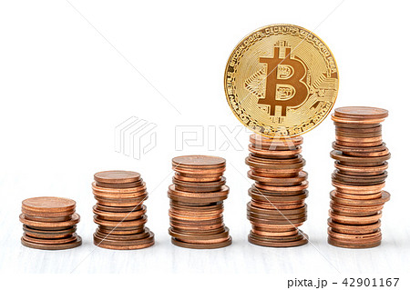 Cryptocurrency exchange rate concept Cryptocurrency exchange rate concept 42901167