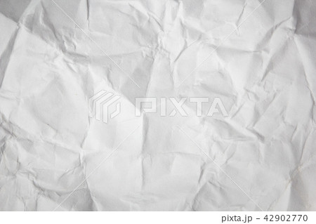 White crumpled paper list texture or background.. 42902770