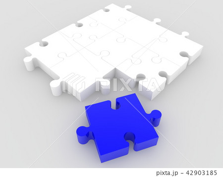 Puzzle on grey Puzzle on grey 42903185