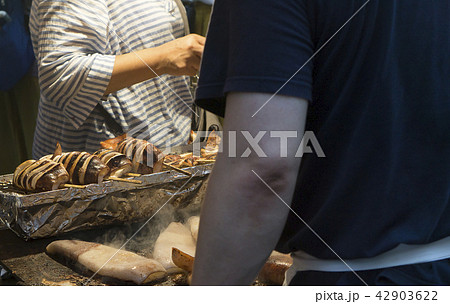 いか焼き 屋台 42903622