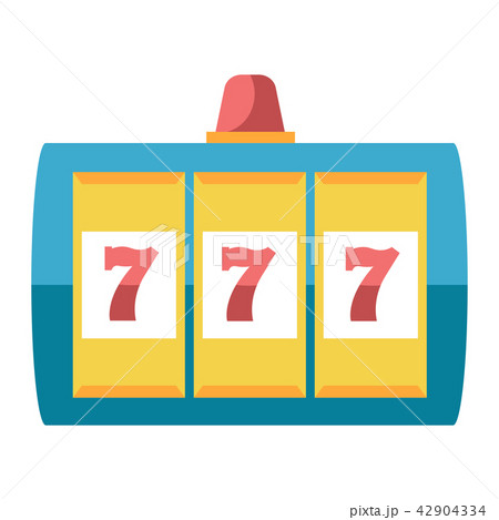 Slot machine Flat illustration Slot machine Flat illustration 42904334
