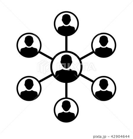 Male icon vector group of persons symbol avatar 42904644