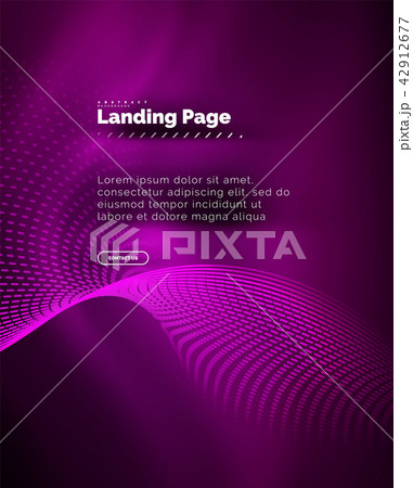 Neon glowing background for landing page Neon glowing background for landing page 42912677