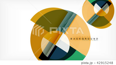 Vector circle abstract background 42915248