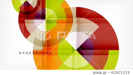 Vector circle abstract background 42915253