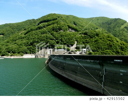 奈川渡ダムから見た梓湖 奈川渡ダムから見た梓湖 42915502