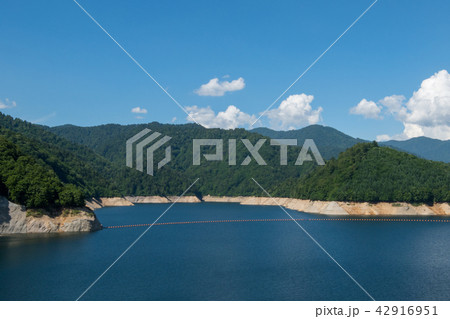 奈良俣ダム ならまた湖 群馬県水上町 奈良俣ダム ならまた湖 群馬県水上町 42916951
