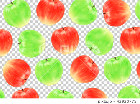 りんご背景のイラスト素材