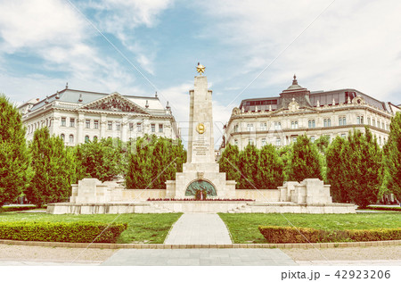 Soviet war memorial in Budapest, Hungary Soviet war memorial in Budapest, Hungary 42923206