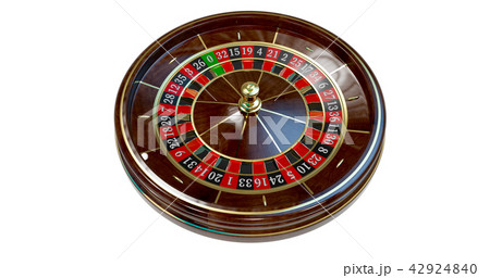 Casino roulette wheel. 42924840