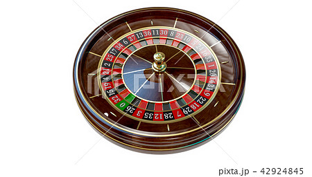 Casino roulette wheel. 42924845