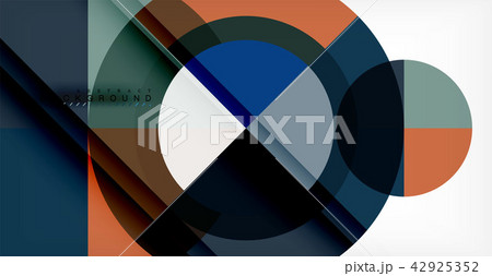 Vector circle abstract background 42925352