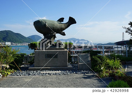 下関市 関の氏神 亀山宮 ふくの像 下関市 関の氏神 亀山宮 ふくの像 42926998