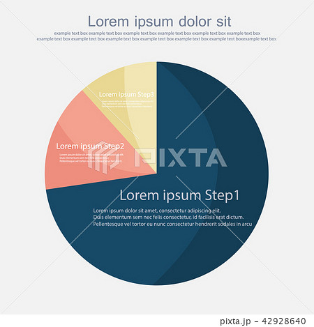Vector circle infographic. Template for diagram 42928640
